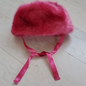 Pink Faux Fur Hat, H&M Baby